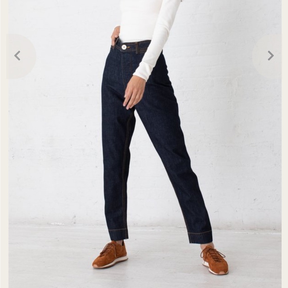 Jesse kamm ranger pants dark blue denim